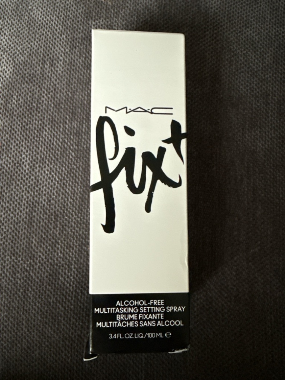 MAC Cosmetics Fix+ Setting Spray (White & Black Packaging)